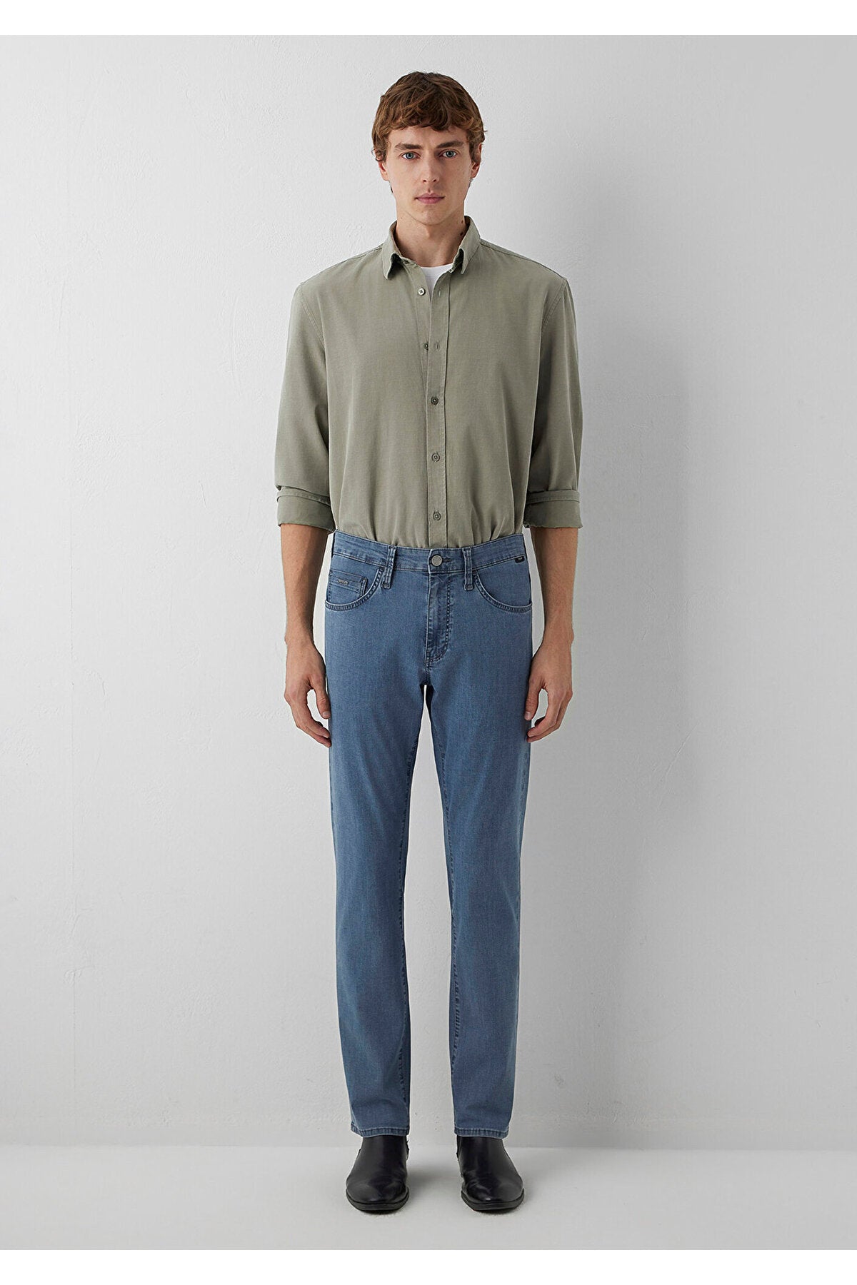 Mavi Hunter Black Foggy Light Jeans 00202A4185 - MALLTURK