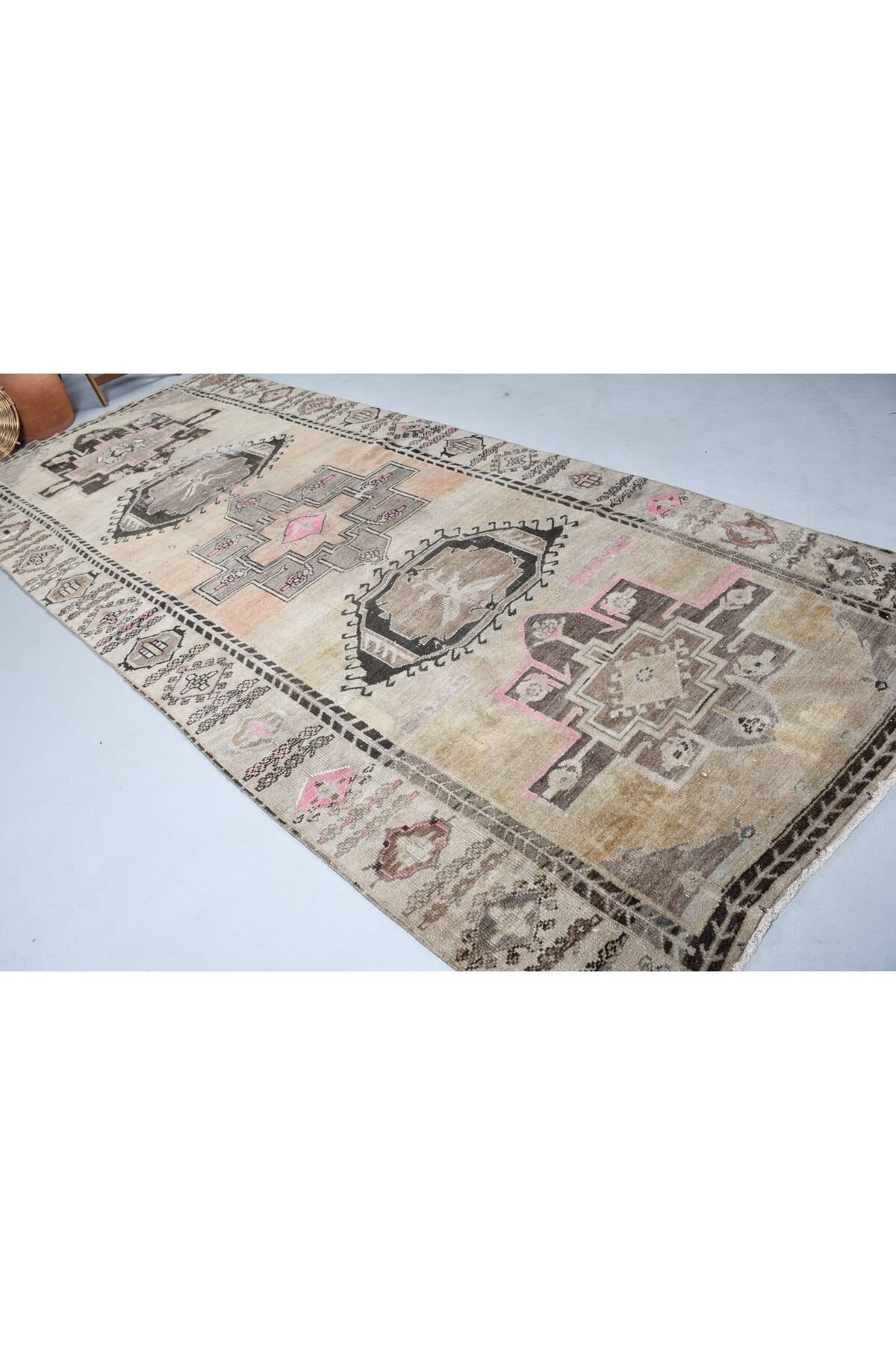 Kayra Export Hand-Woven Rug 179x410 Cm , Wool Rug , Turkish Rug