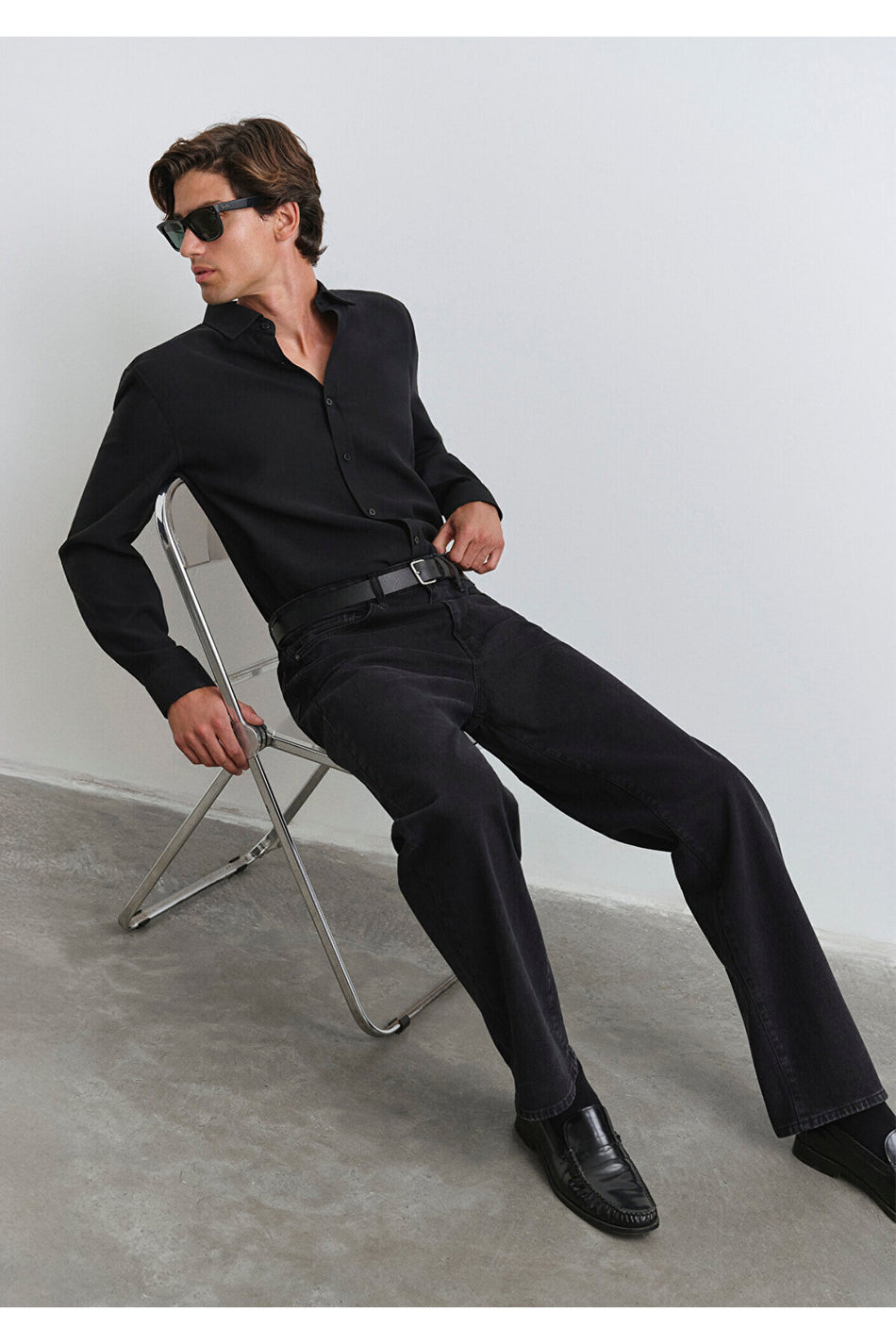 Mavi Mitte Street Dark Anthracite Smoke Jeans 0010101-83811 - MALLTURK