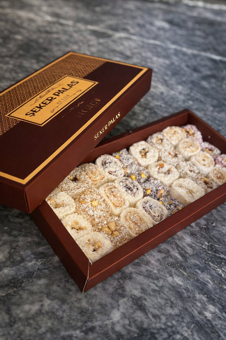 SEKER palas Afyon Style Afyon Style Assorted Turkish Delight 1kg - MALLTURK