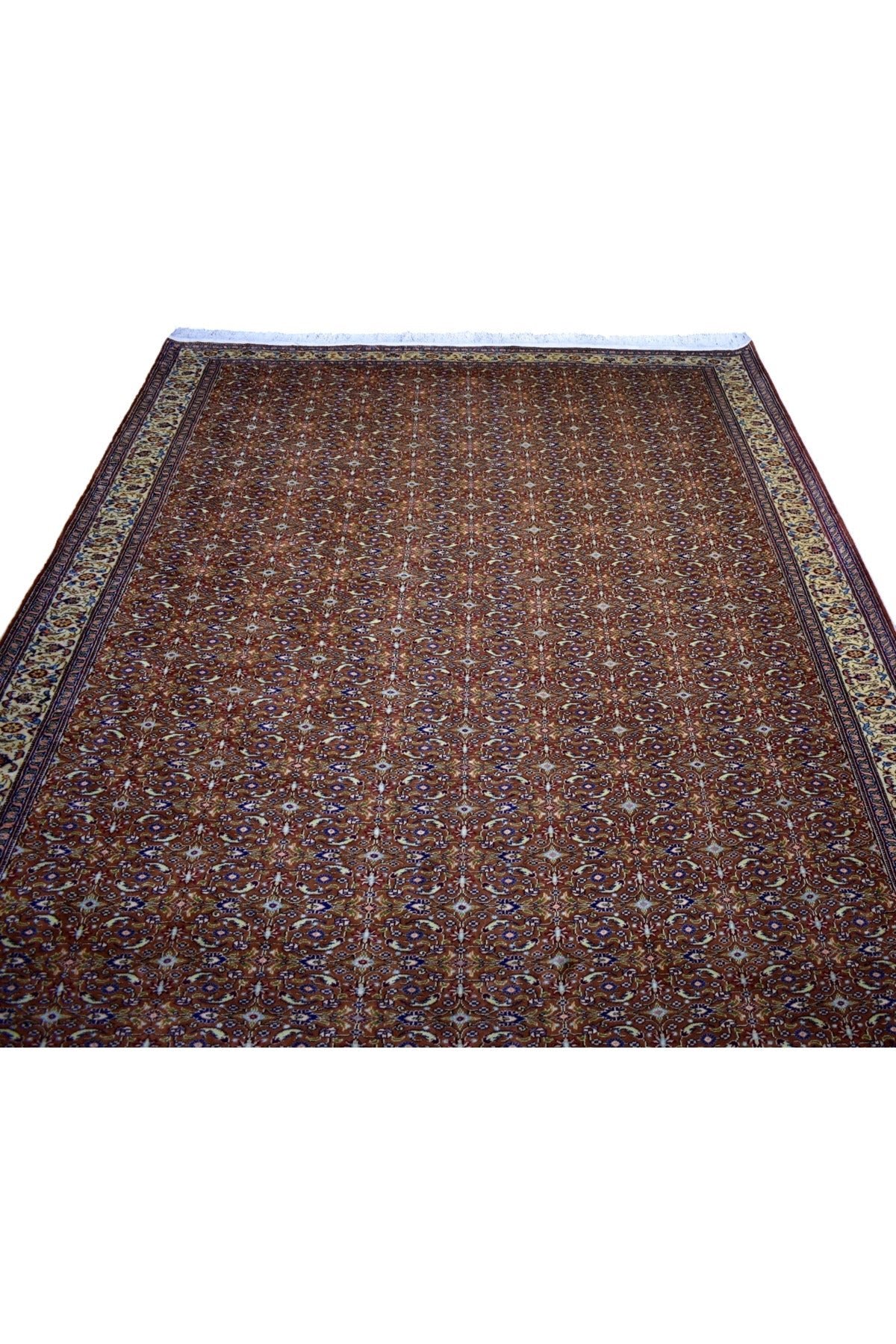 Zehra Abla Rug New Hand-Woven 14m2 Basyapit Bunyan Kayseri Wool Base Living Room Rug 7362 - MALLTURK