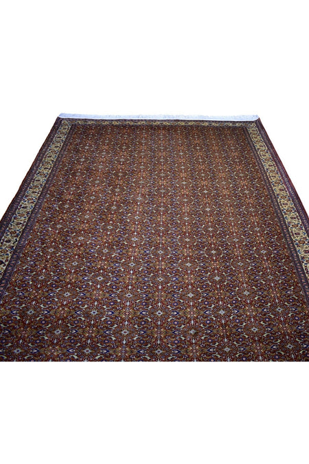 Zehra Abla Rug New Hand-Woven 14m2 Basyapit Bunyan Kayseri Wool Base Living Room Rug 7362 - MALLTURK