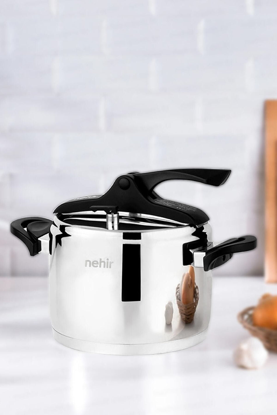 Nehir Silver Trend Pressure Cooker 6 LT - MALLTURK