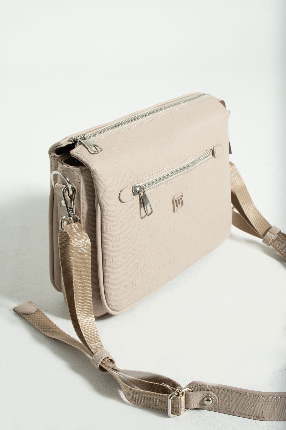 Just Polo Women's Shoulder Bag Color Gray - MALLTURK