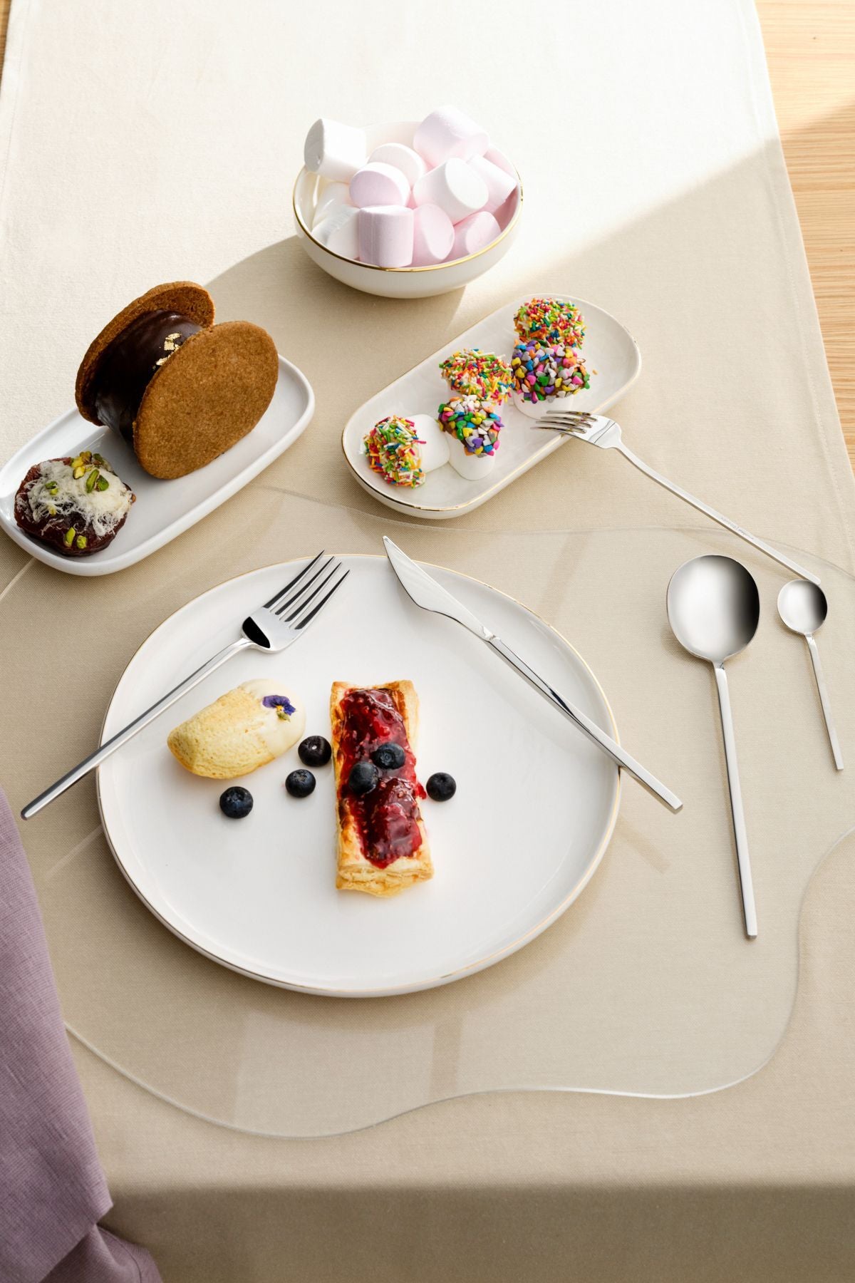 Karaca neoma 30 Piece 6 Place Setting Flatware Set Boxed - MALLTURK
