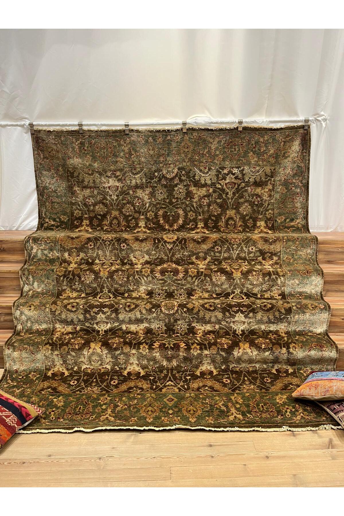 SIRVAN Rug Hand-Woven AFGAN Rug - 249 x 305 - MALLTURK