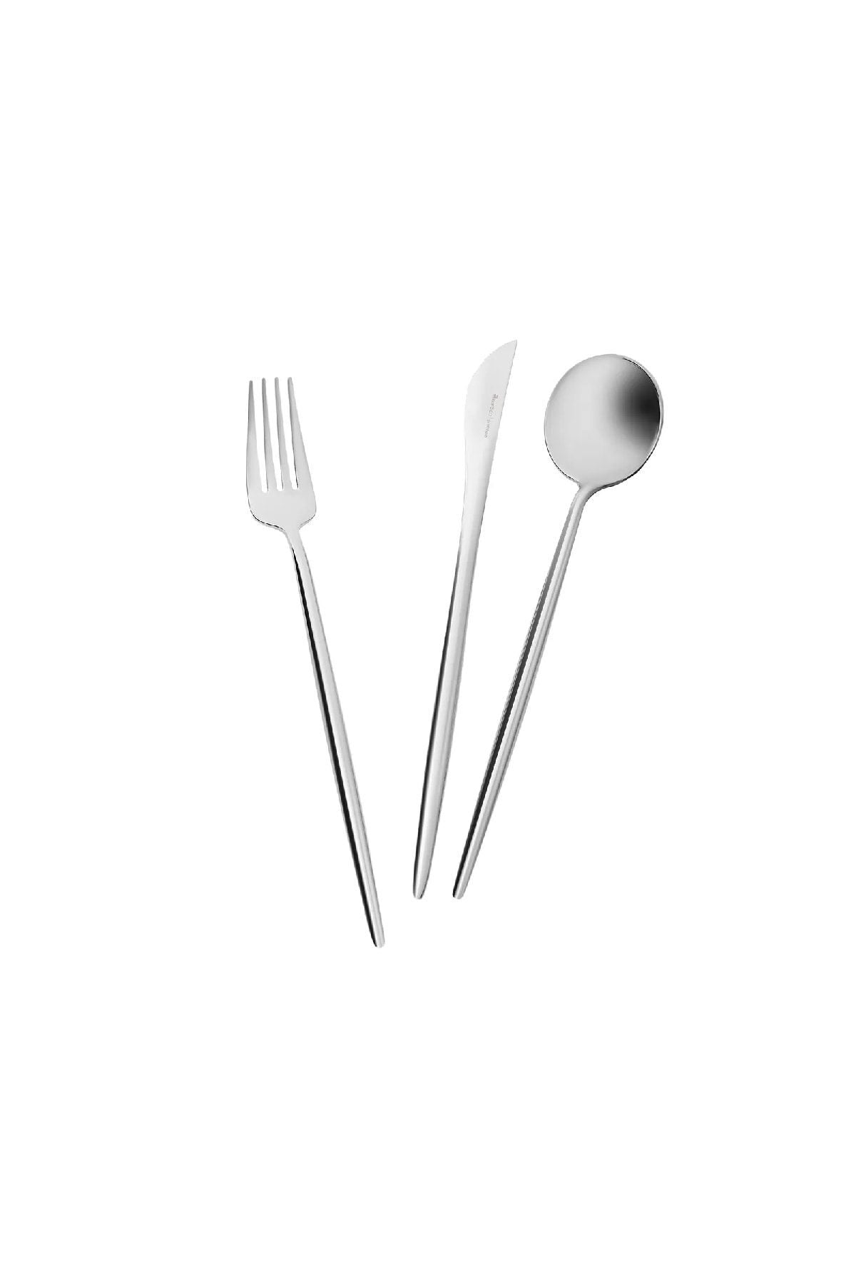Karaca jupiter platin 60 Piece 12 Place Setting Boxed Flatware Set - MALLTURK