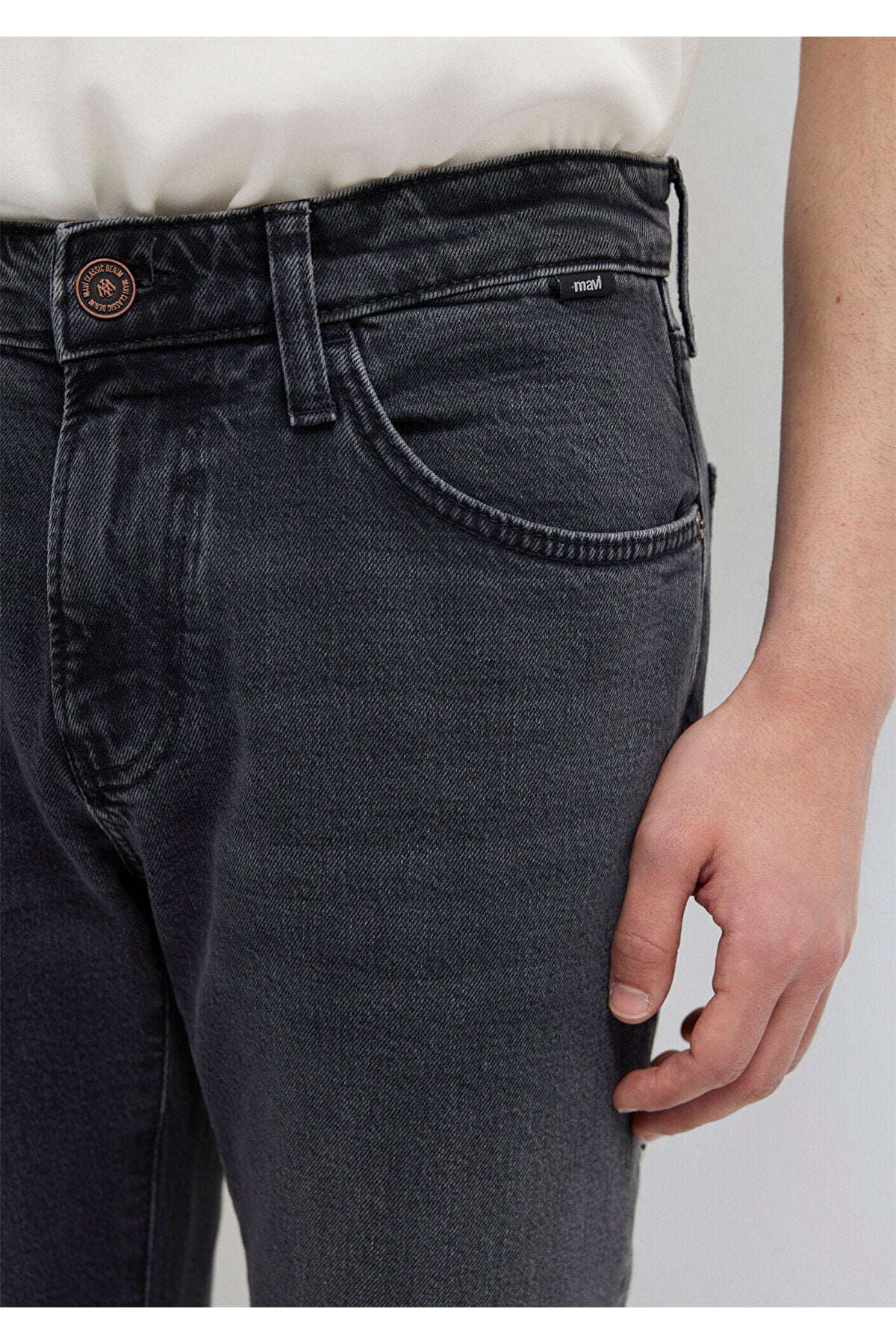 Classic Denim Dark Grey Smoke Jeans 0042288295 - MALLTURK