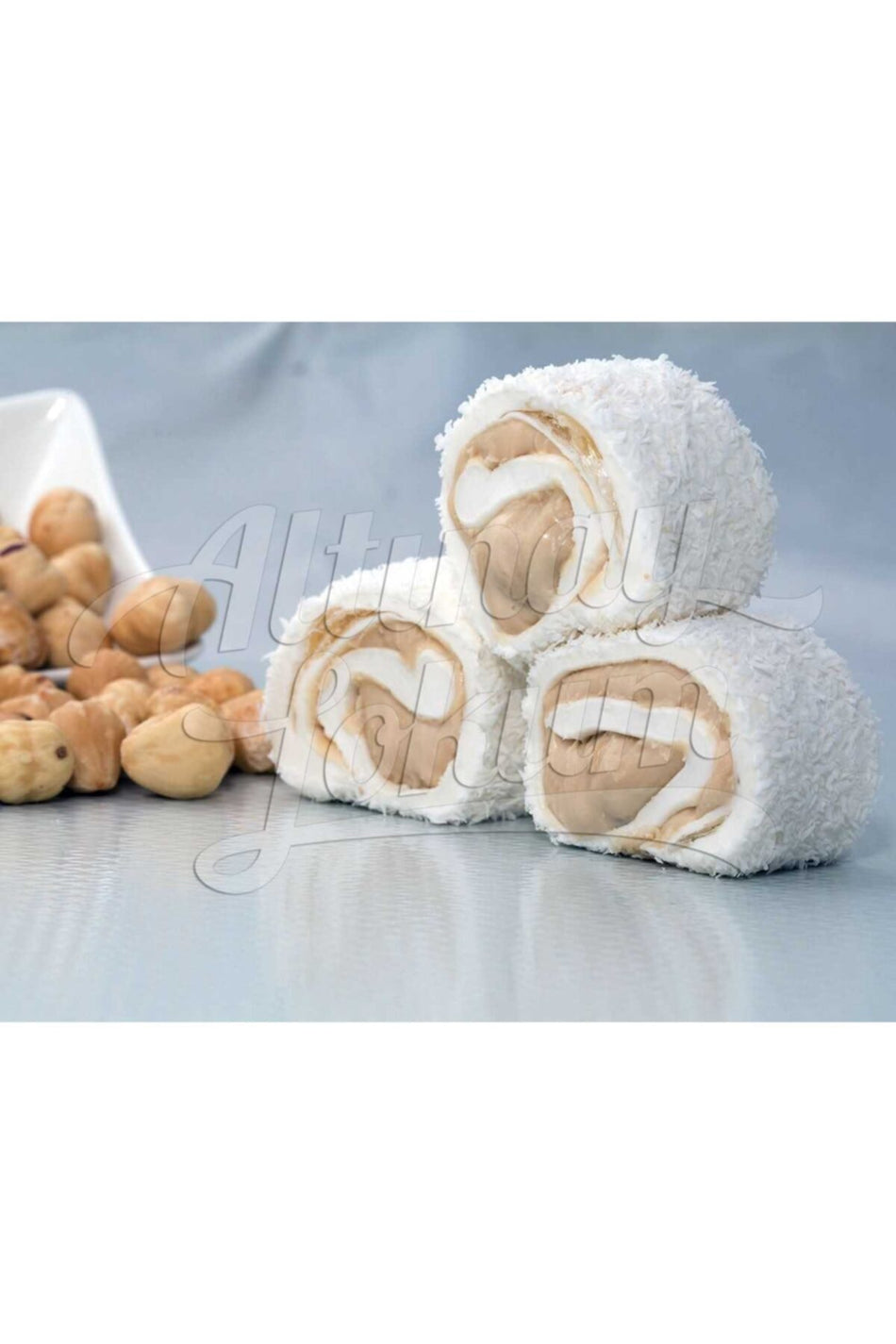 Altinay sekerleme Sultan Style findik ezmeli Hazelnut Turkish Delight 500 g - MALLTURK