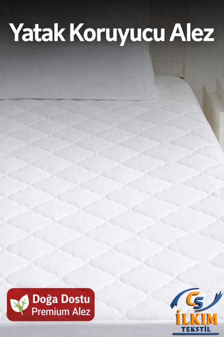cs ilkim Microfiber Quilted Fitted Mattress Protector - MALLTURK
