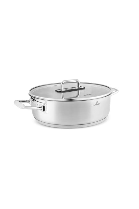 Emsan Grace Induction Compatible Saute Pan - MALLTURK
