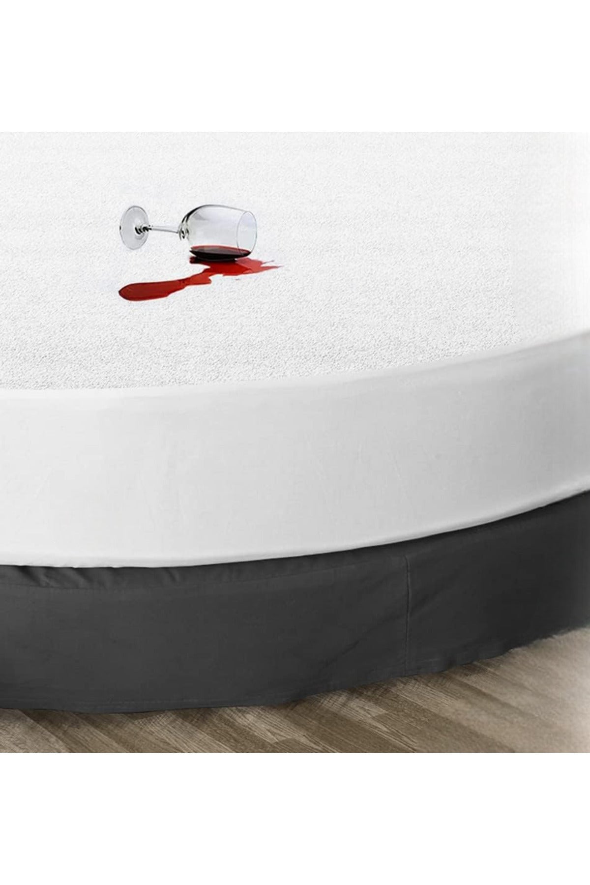 koce Yuvarlak Waterproof Mattress Protector - MALLTURK