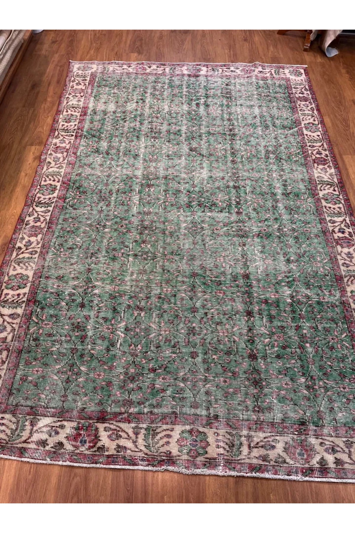 BUGO CONCEPT Hand-Woven vintage traslanmis Rug 194x293