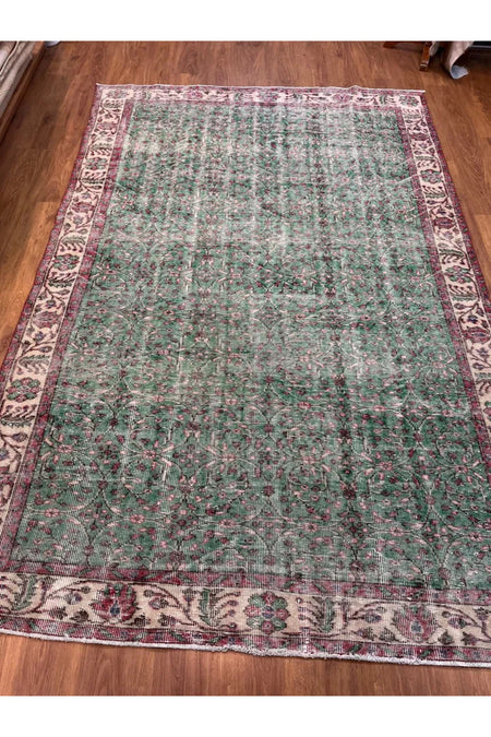 BUGO CONCEPT Hand-Woven vintage traslanmis Rug 194x293
