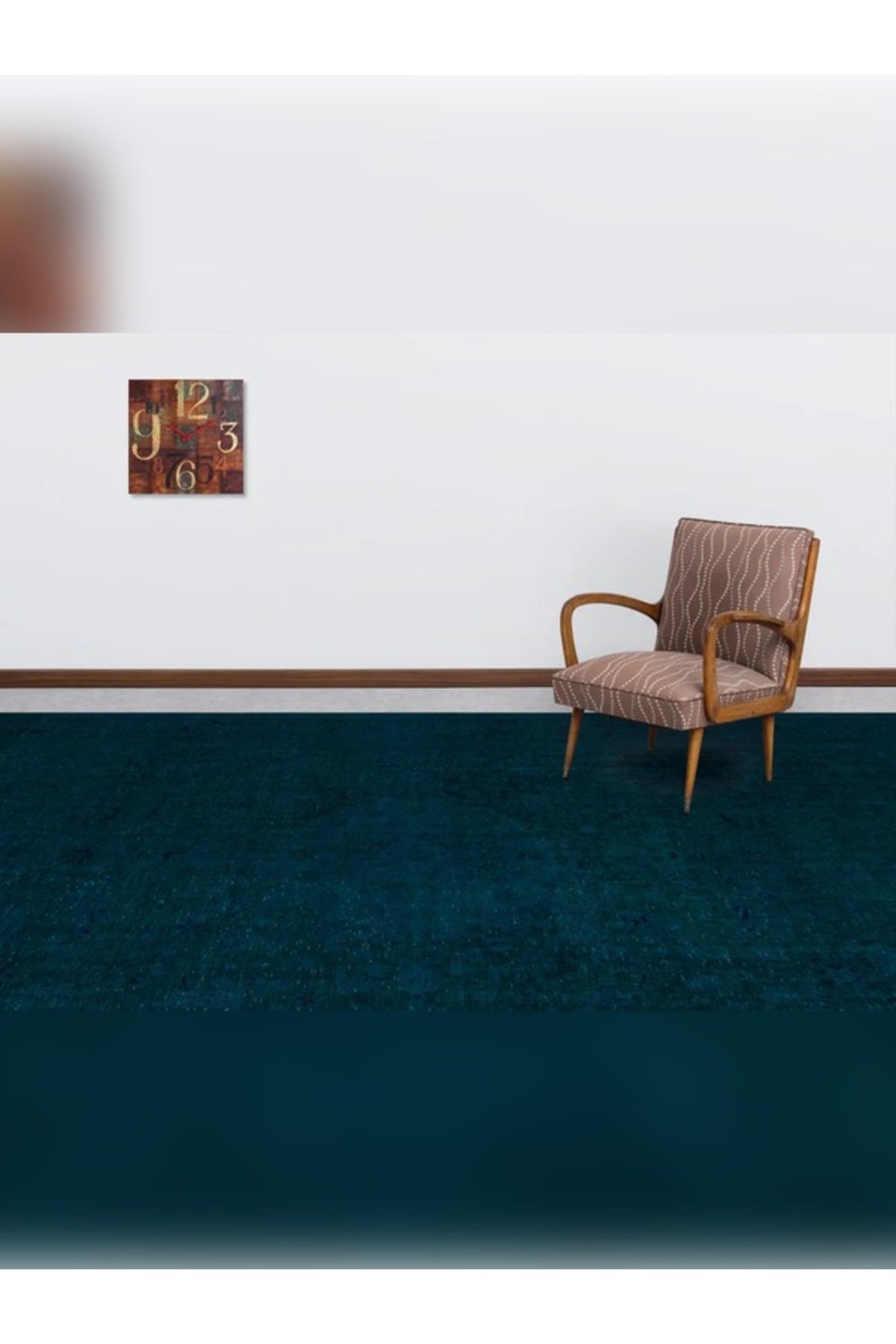 Apex Rug Distressed Vintage Rug XLarge Hand-Woven Natural Turquoise 24574 300 x 402 cm - MALLTURK