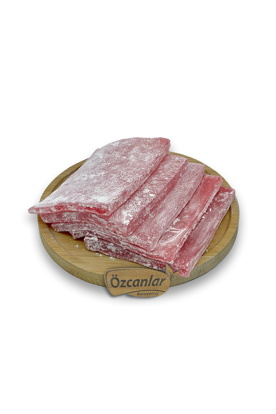 Ozcanlar kuruyemis Turkish Delight Rose Flavored Leaf Style kesim 1 kg - MALLTURK