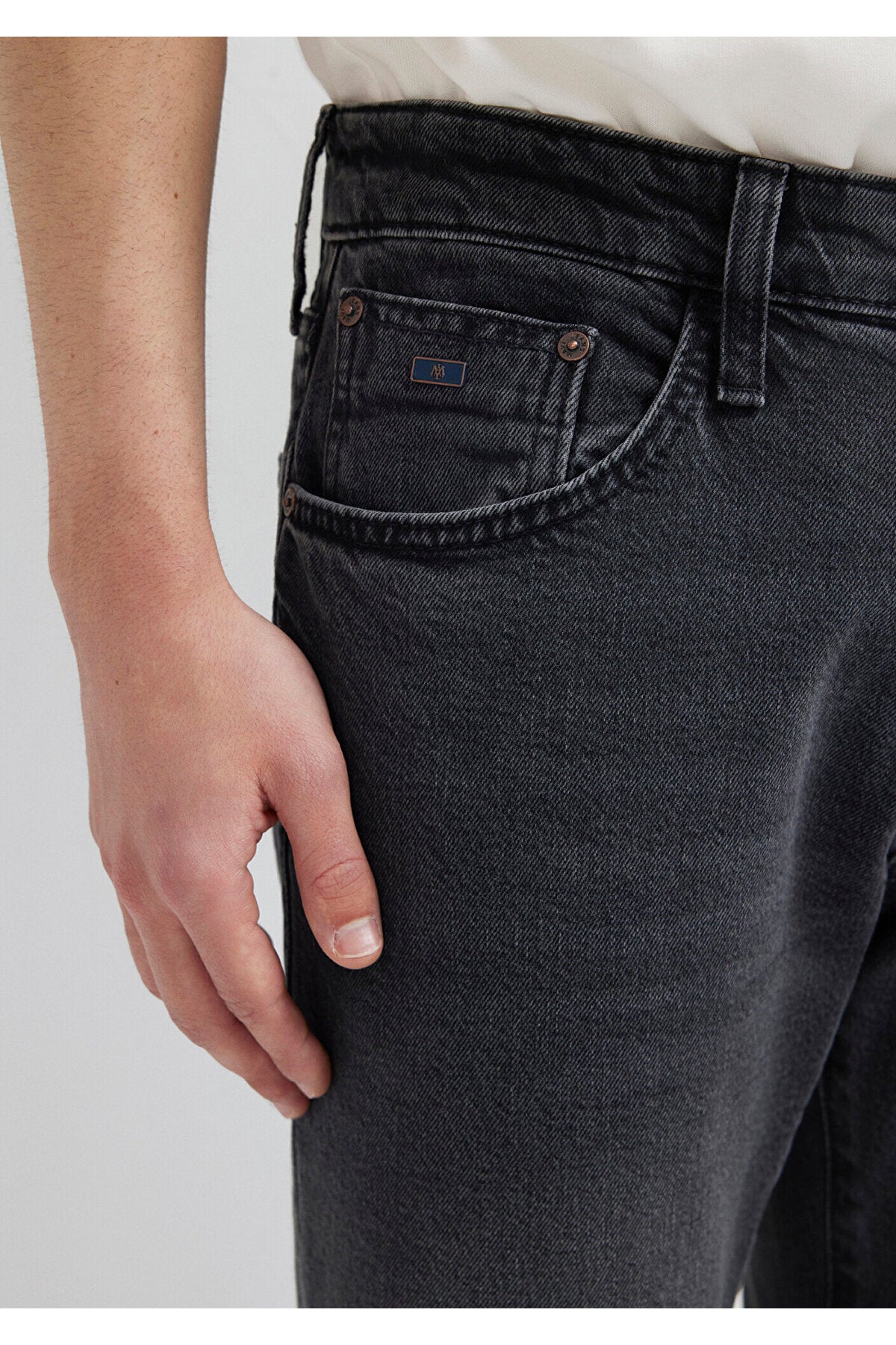 Classic Denim Dark Grey Smoke Jeans 0042288295 - MALLTURK