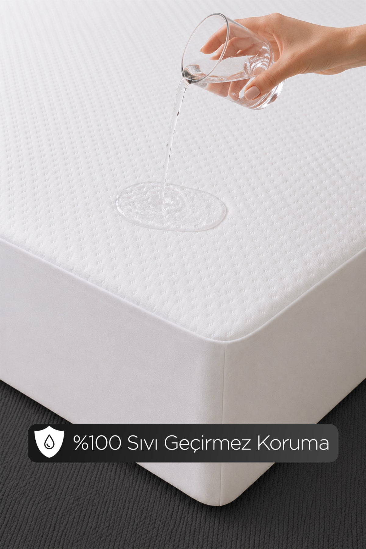 Dream Time Premium Ozel Kutulu Waterproof Fitted Mattress Protector - MALLTURK
