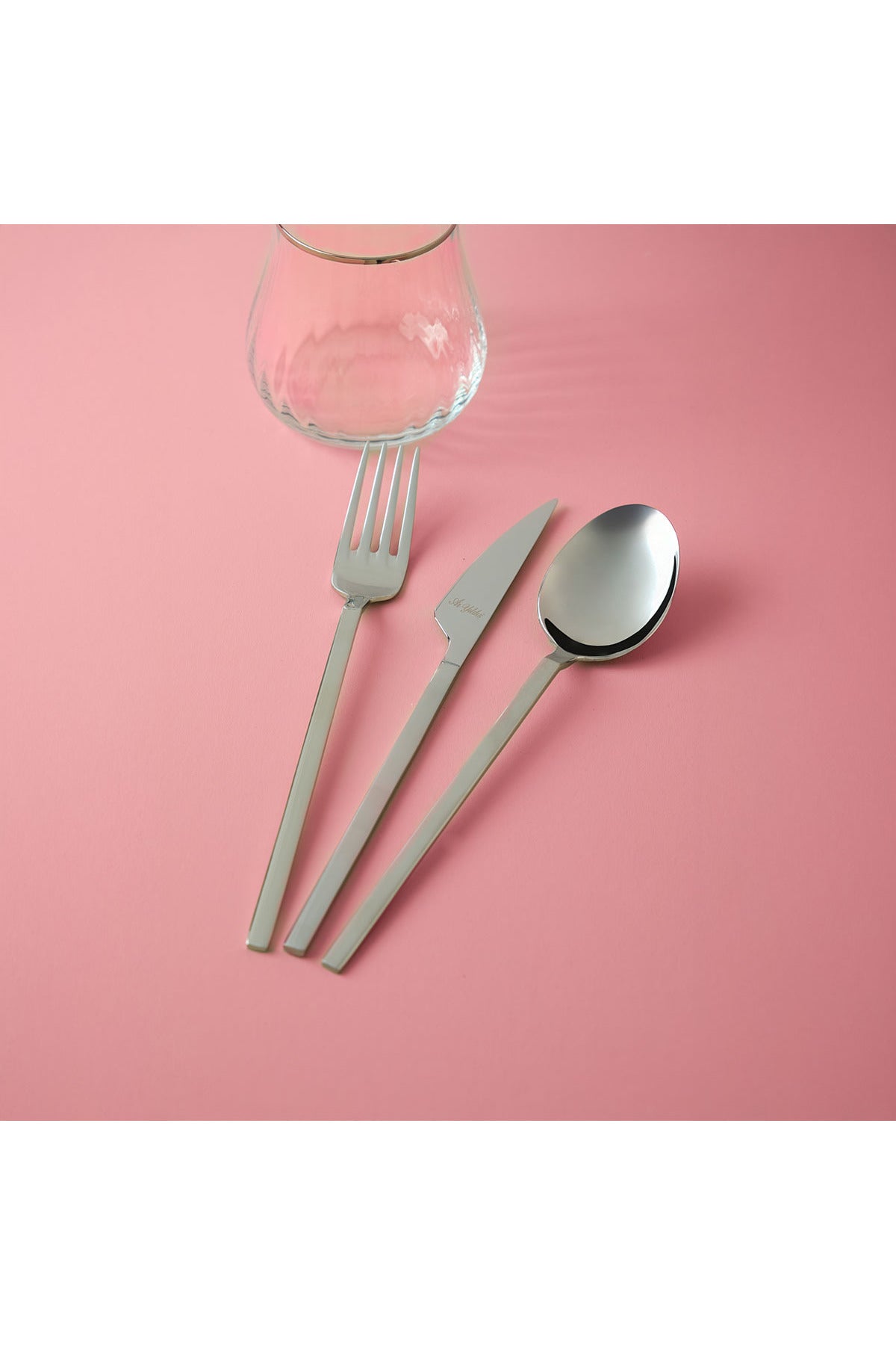 Aryildiz solo 60 Piece 12 Place Setting Flatware Set - MALLTURK