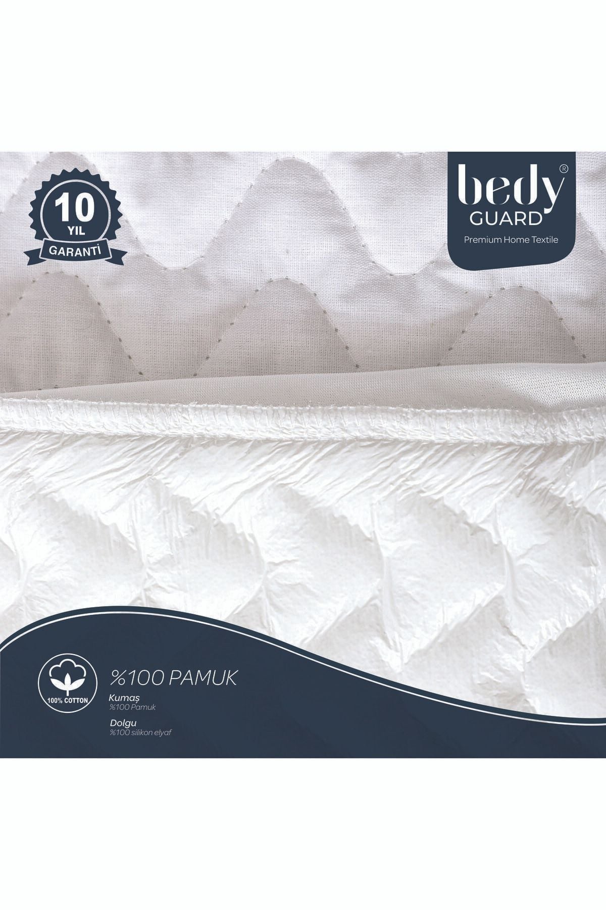 BEDY GUARD Royal % Waterproof Cotton Quilted Mattress Protector - MALLTURK