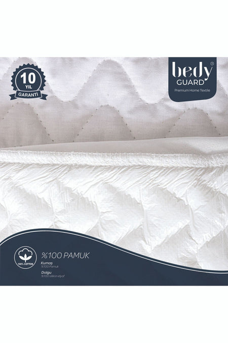 BEDY GUARD Royal % Waterproof Cotton Quilted Mattress Protector - MALLTURK