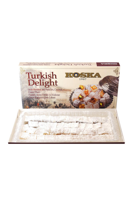 Koska Assorted hin cev fin fis Turkish Delight 500gr x 1 Pack - MALLTURK