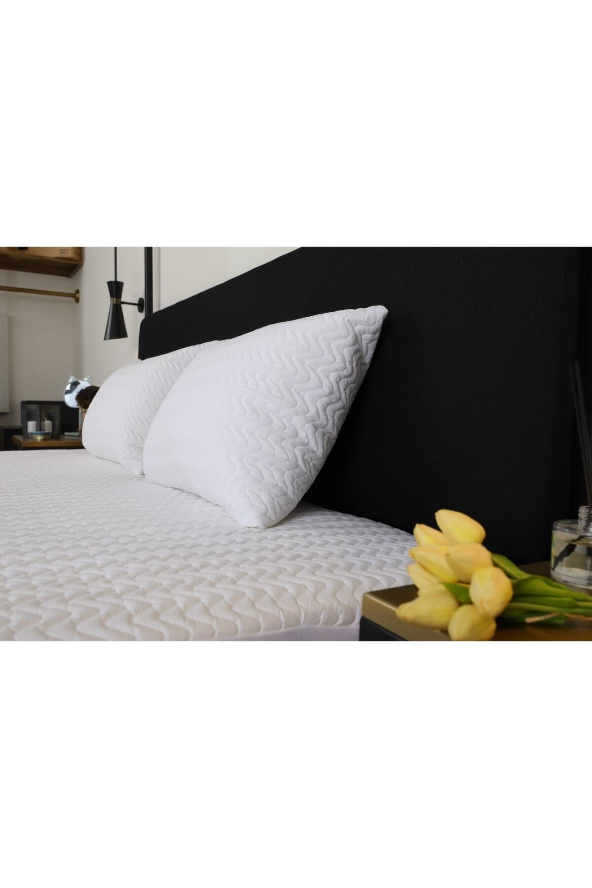 Genel Markalar Waterproof Cotton Quilted Fitted Mattress Protector - MALLTURK