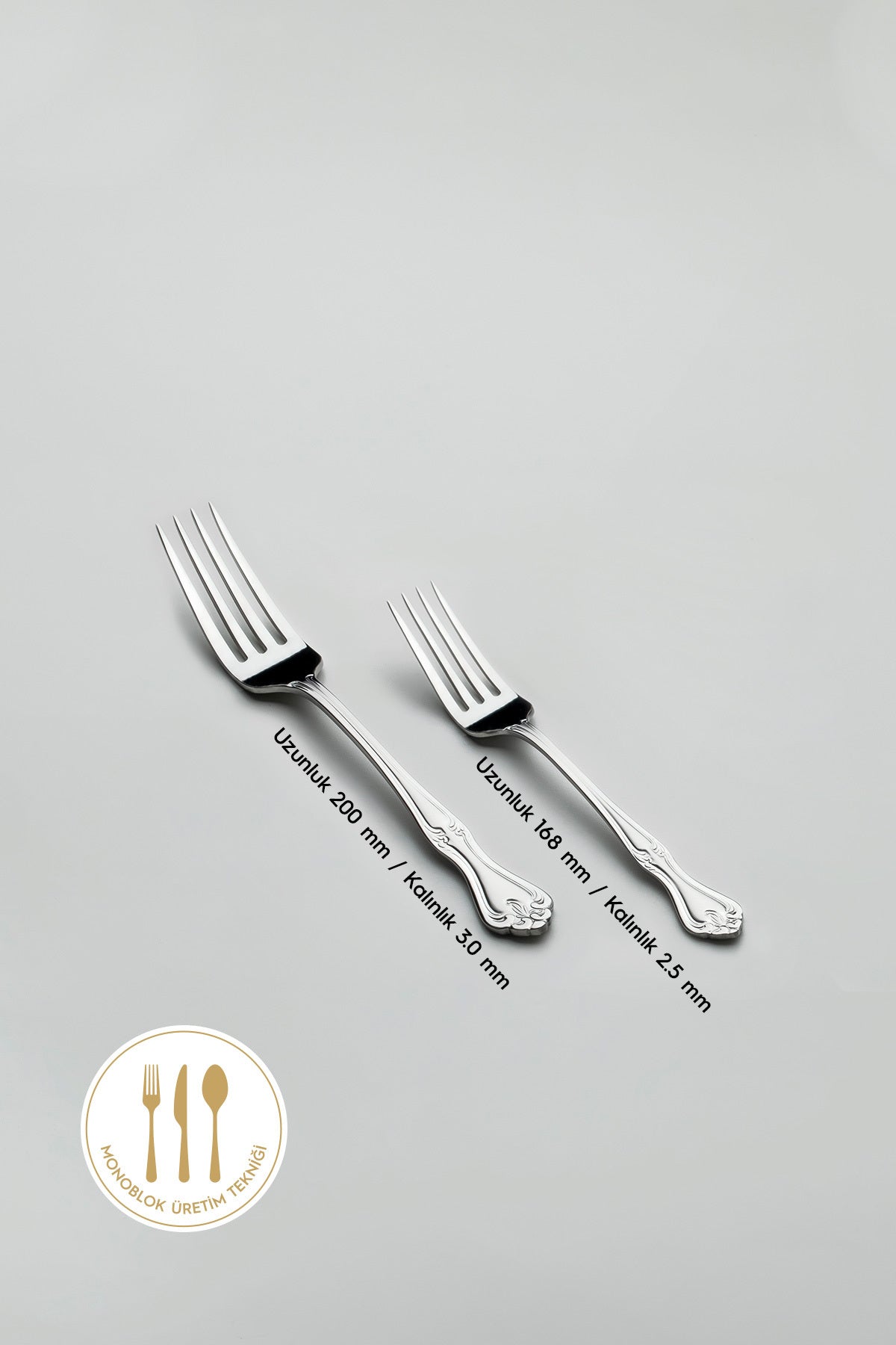 Nehir lalezar Plain 12 Place Setting 84 Piece Boxed Flatware Set - MALLTURK