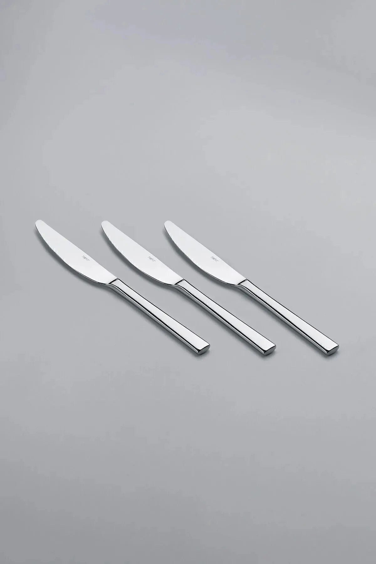 Nehir deniz Dinner Knife 12 Pack yemek Knife 18 10 Stainless Steel - MALLTURK