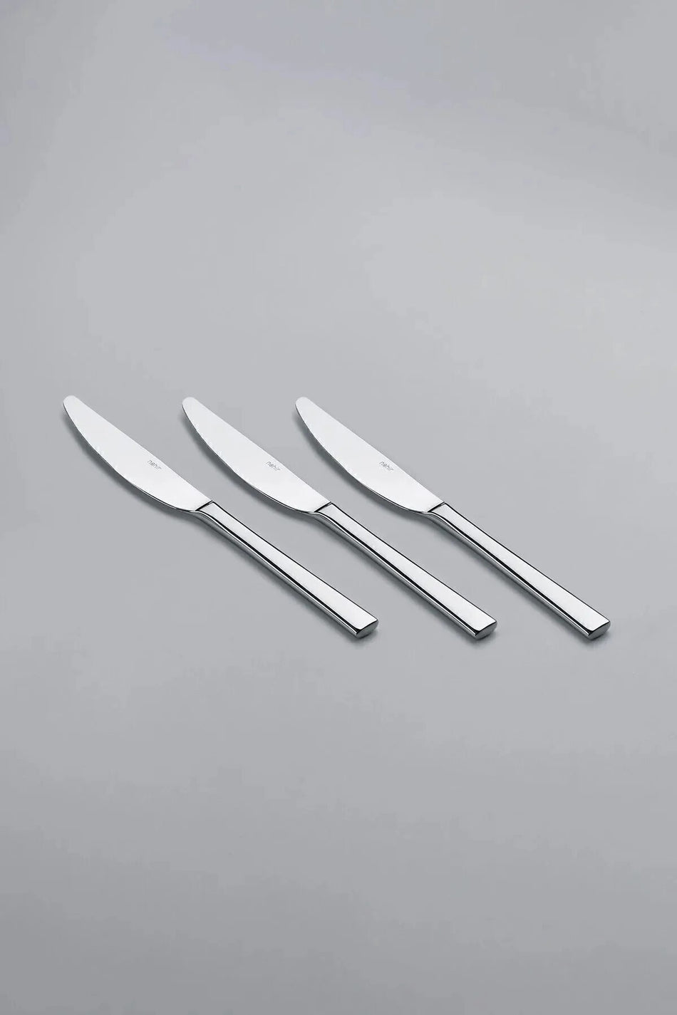 Nehir deniz Dinner Knife 12 Pack yemek Knife 18 10 Stainless Steel - MALLTURK