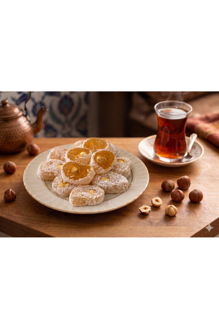 inebolu macit helva Hazelnut Turkish Delight 1 kg - MALLTURK