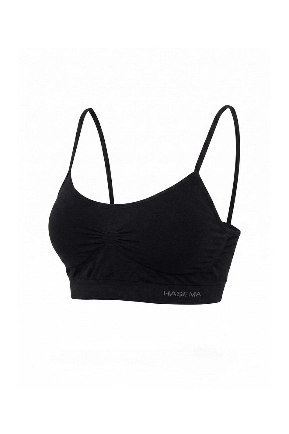 Hasema Strappy Black Swimsuit with Swim Bustier Inner Sleeve 6070 - MALLTURK