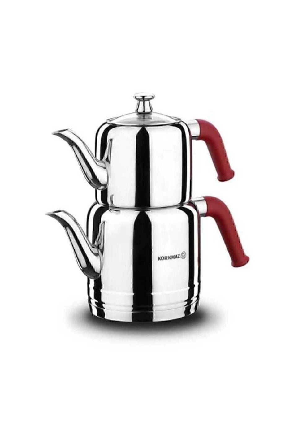 KORKMAZ KOR A189 Riva Red Teapot 1.1/1.9 L - MALLTURK