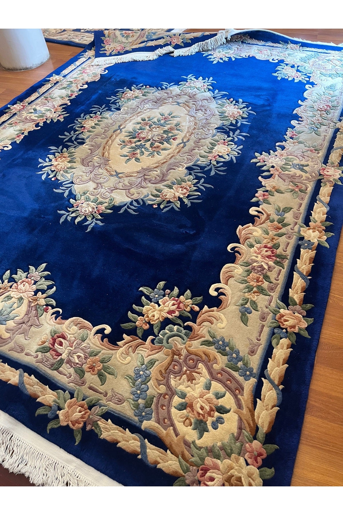 RD RAMAZAN DAG Hand Rug Art Hand-Woven Embossed Chinese Rug Size 350x250 - MALLTURK