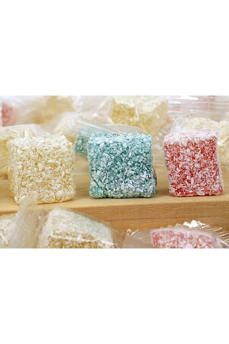 HANEZAN Assorted Fruit Flavored Turkish Delight 1 kg tek tek paketli - MALLTURK