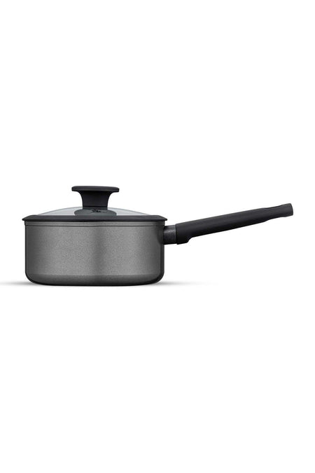 Jumbo Toledo Swiss Crystal Grey Induction Compatible Cookware Set 7 Piece - MALLTURK