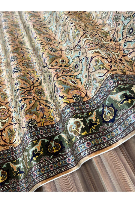 SIRVAN Rug Hand-Woven Hereke Rug - 345 x 264 - MALLTURK