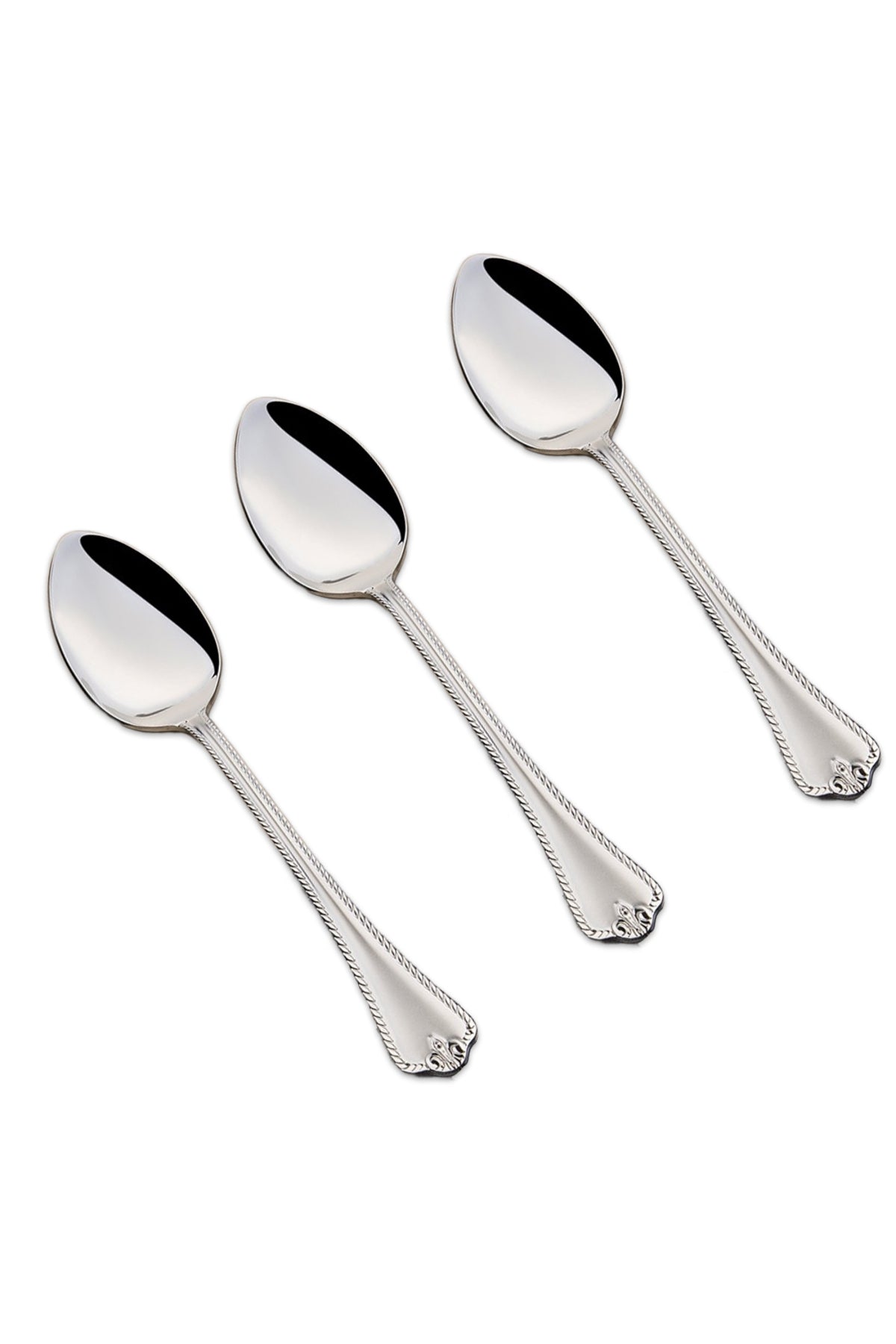 Nehir fulya Satin 6li Dessert Spoon - MALLTURK
