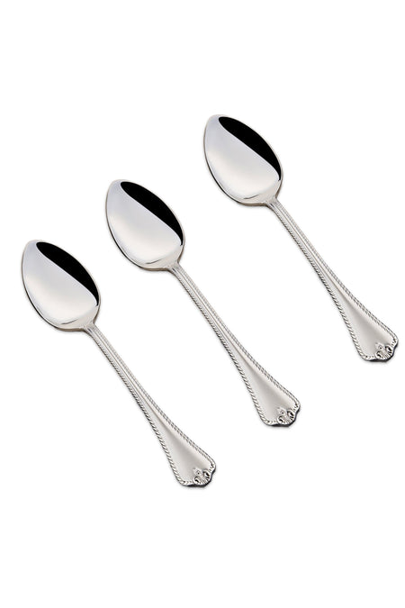 Nehir fulya Satin 6li Dessert Spoon - MALLTURK