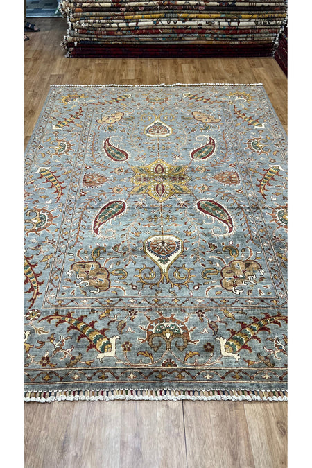 Turkmen Rug Hand-Woven Afghan Rug