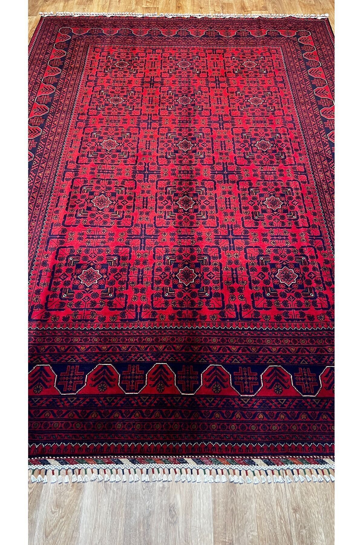 Turkmen Rug Hand-Woven afgan Rug - MALLTURK