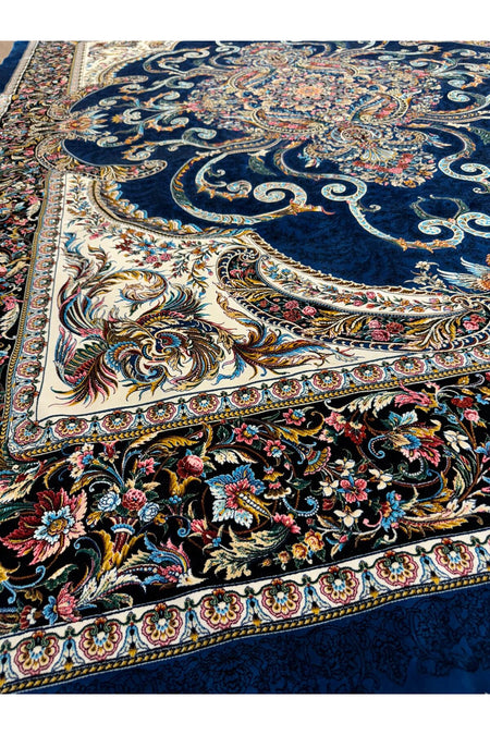 Rustikev Iranian Silk Rug - MALLTURK