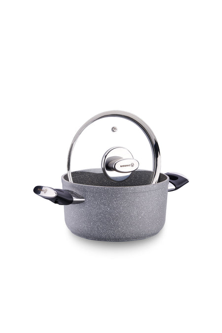KORKMAZ Palma Shallow Pot