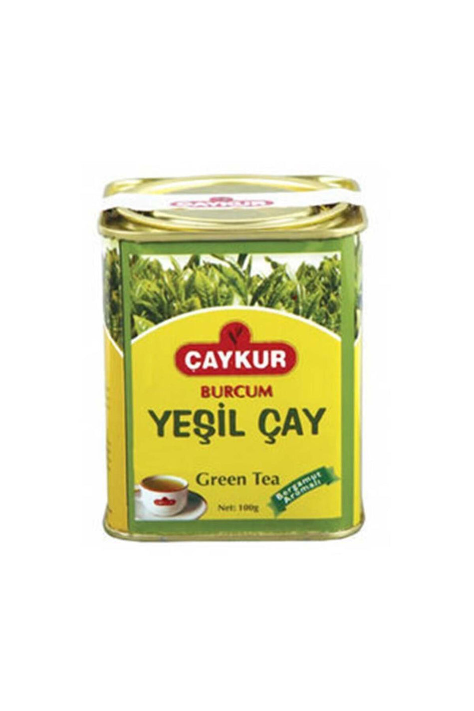 caykur Burcum Green Tea 100 gr Tin - MALLTURK