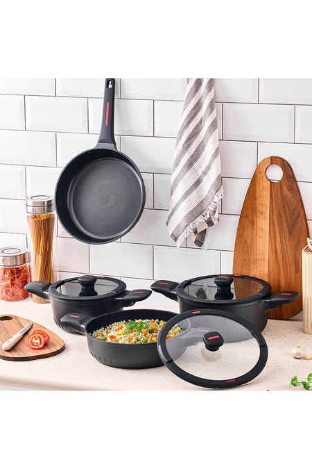 Aryildiz Brantley 7 Piece Cookware Set