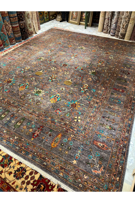 RD RAMAZAN DAG Hand Rug Art Hand-Woven Afgan Sultani Rug Premium Kalitelidir Ebet 395x310. - MALLTURK