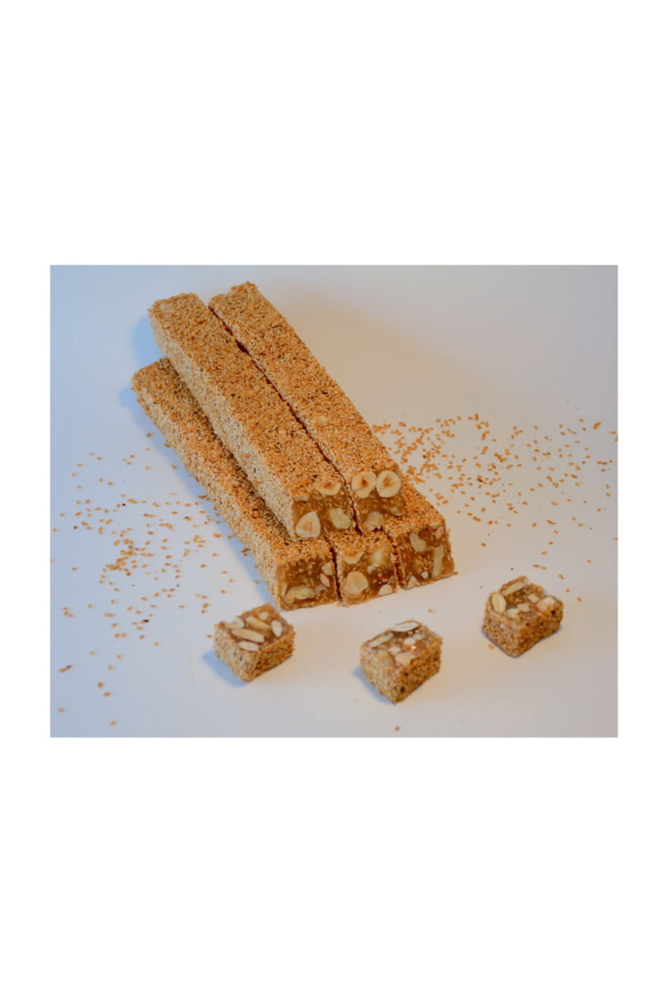 Sekerci caferzade susam Coated Assorted kuruyemisli fitil Turkish Delight 500 g - MALLTURK