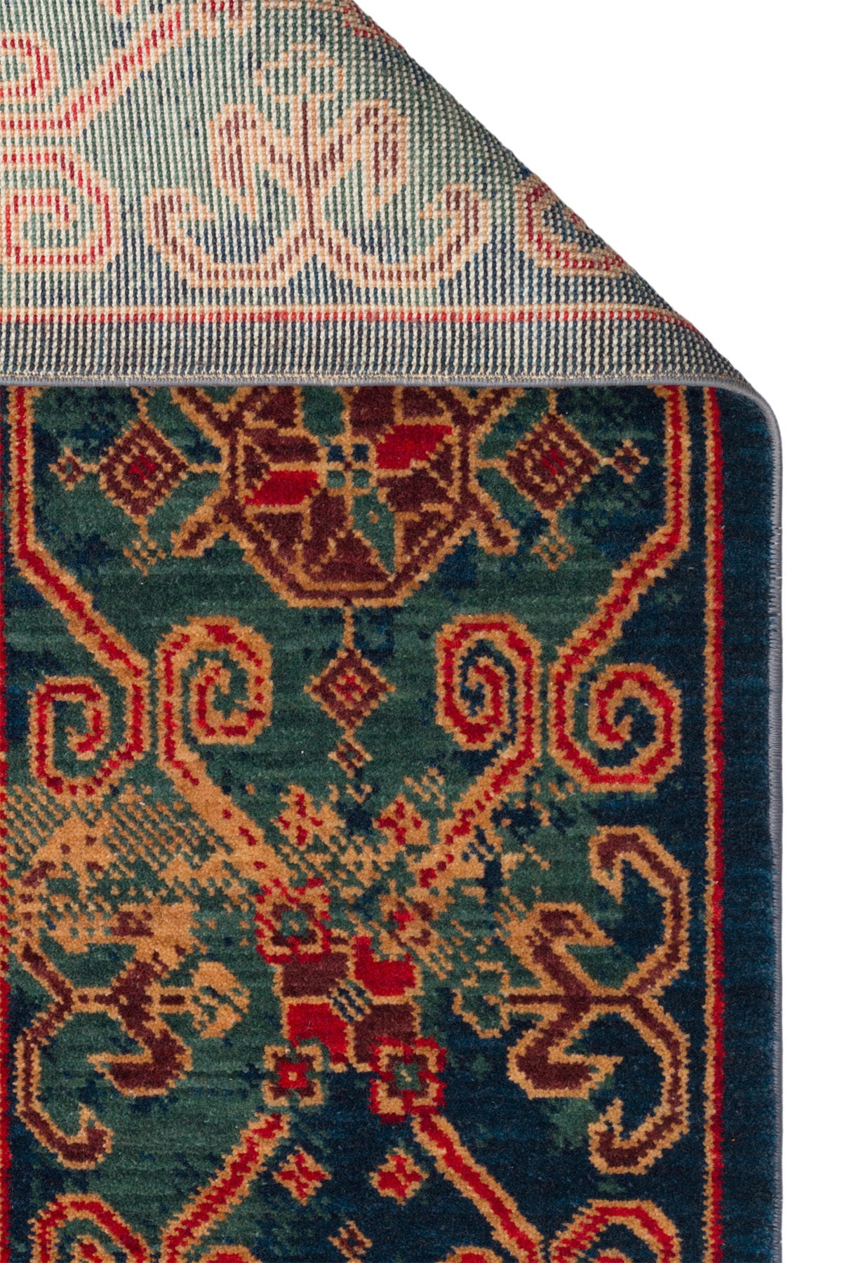 Cool Rug Mardin Red Anatolian Pattern Soft Parlak % 100 Natural Iplik Yunlu Hand-Woven Living Room Rug