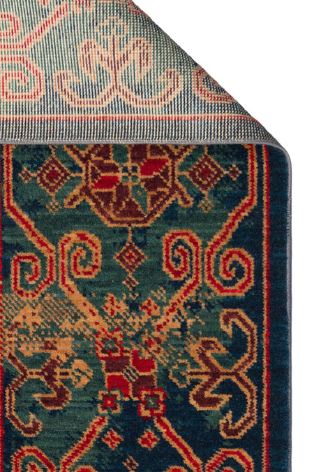 Cool Rug Mardin Red Anatolian Pattern Soft Parlak % 100 Natural Iplik Yunlu Hand-Woven Living Room Rug