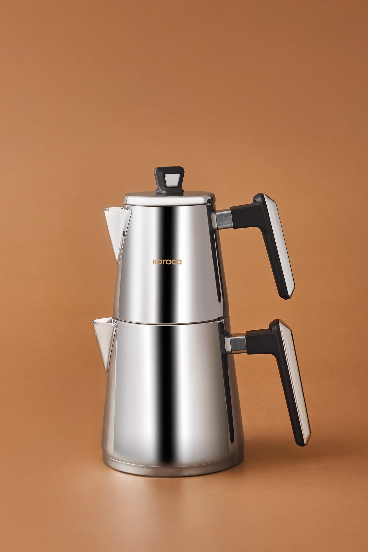 Karaca Space Powersteel Pro 316+ Stainless Steel induction Base Midi Teapot Set - MALLTURK